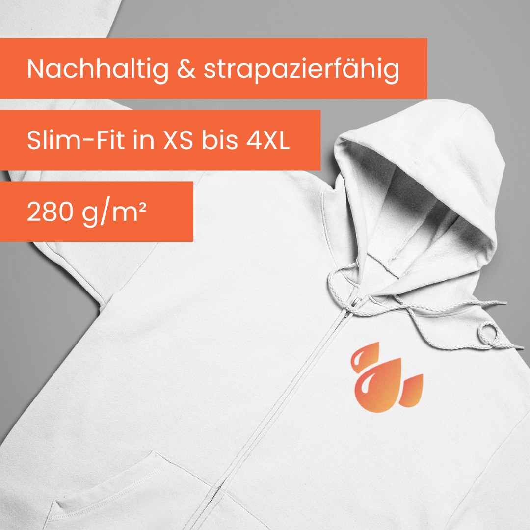 RUSSELL Sweatjacke Kapuzenjacke Herren Jacke Hoodie